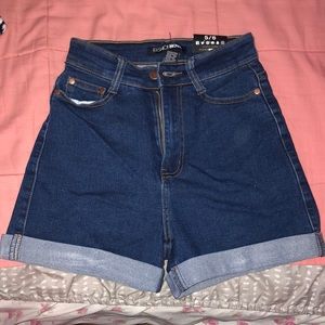 Fashion nova high waisted jean shorts